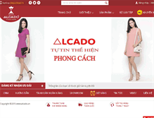 Tablet Screenshot of alcado.com.vn